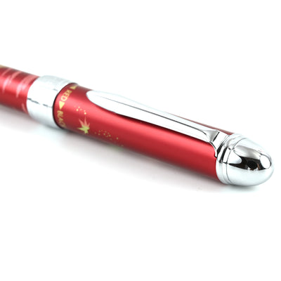 Sailor Yubi Maki-e Fuji Autumn Multifunction Pen - Red CT 2