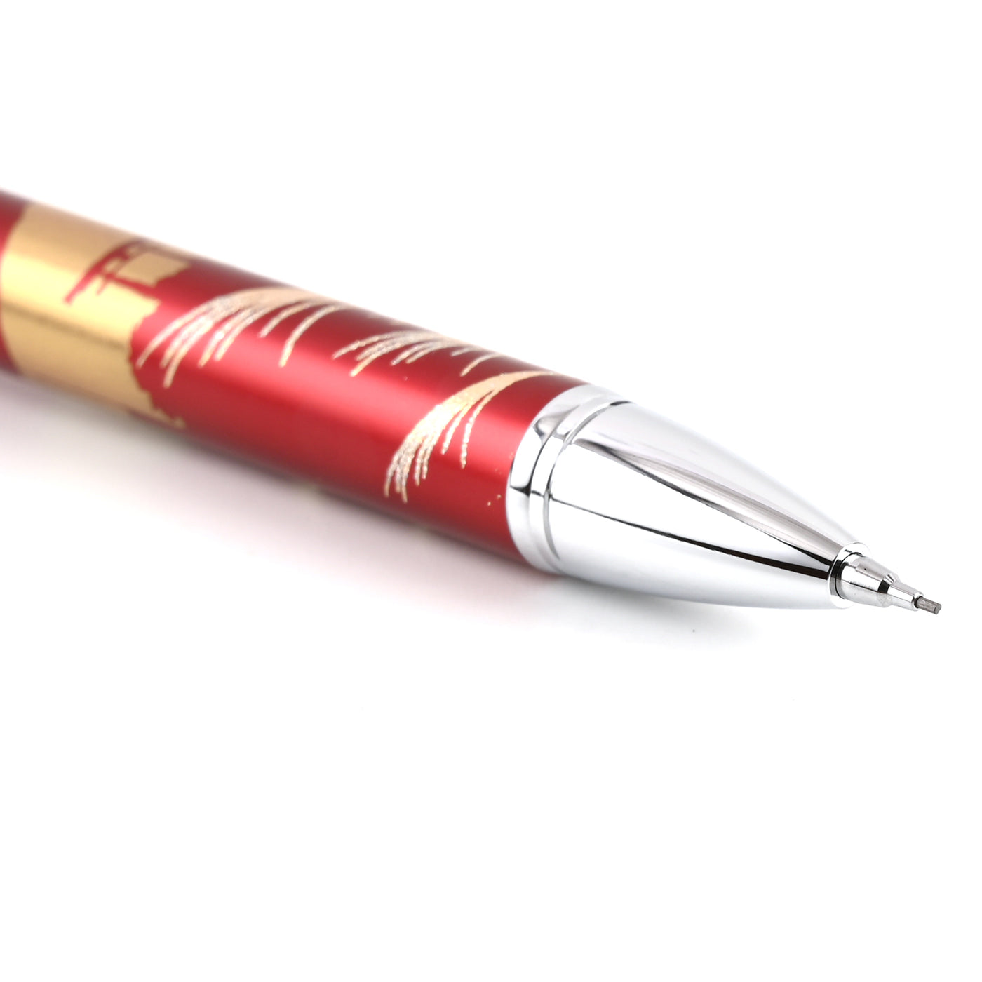 Sailor Yubi Maki-e Fuji Autumn Multifunction Pen - Red CT 5