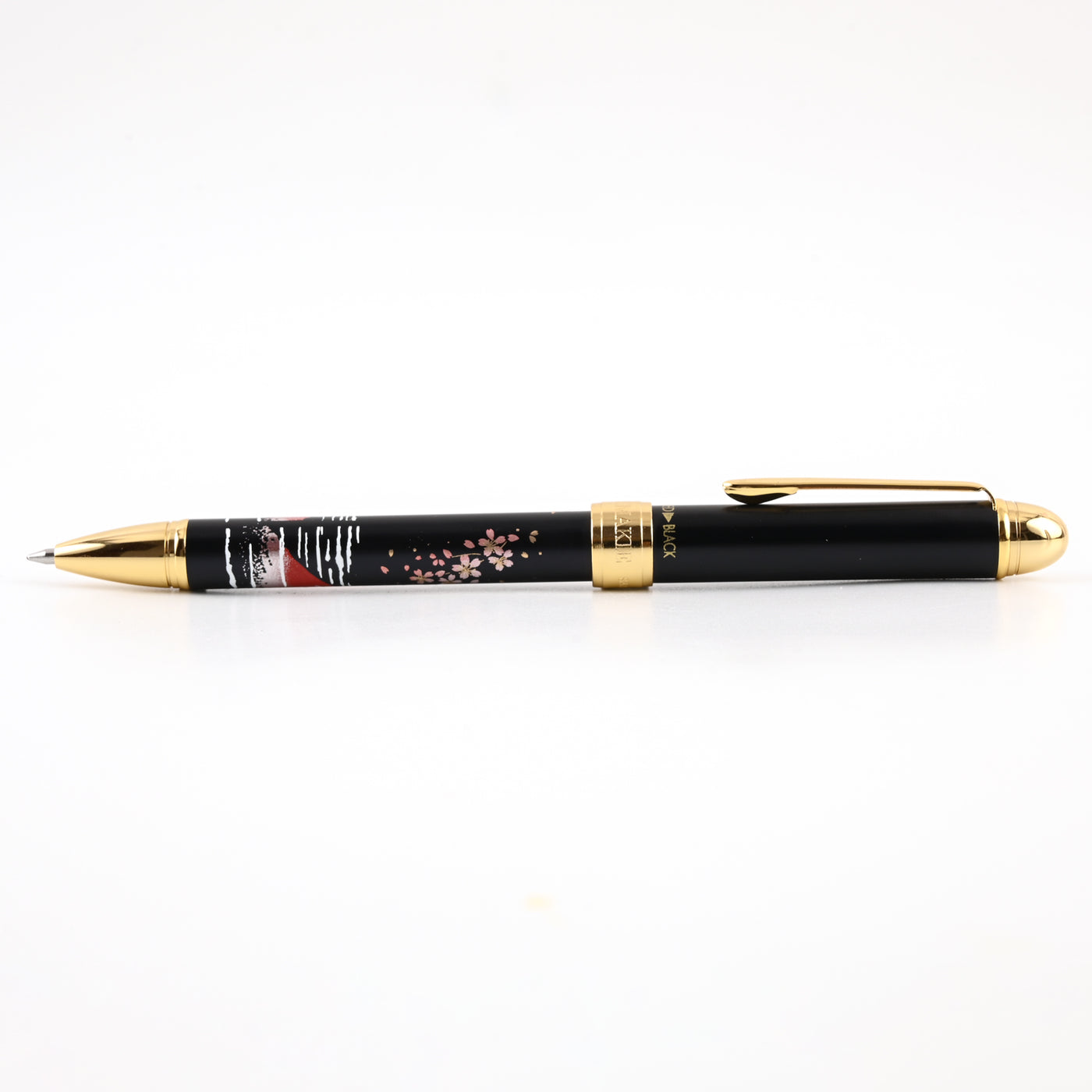 Sailor Yubi Maki-e Fuji Multifunction Pen - Black GT 6