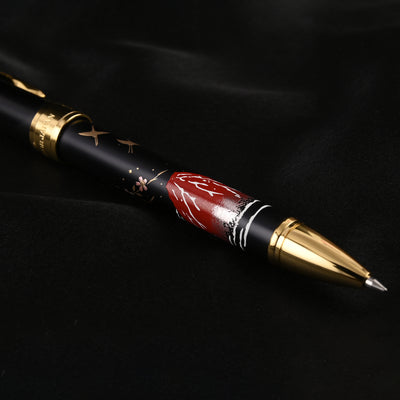 Sailor Yubi Maki-e Fuji Multifunction Pen - Black GT 9