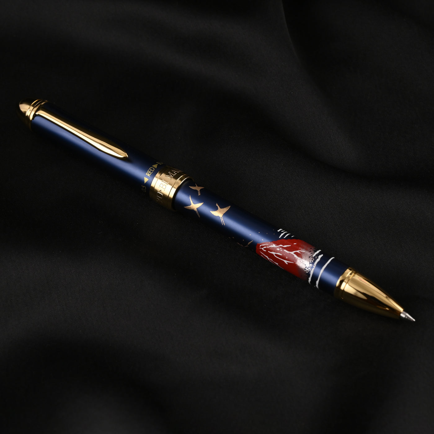 Sailor Yubi Maki-e Fuji Multifunction Pen - Blue GT 12