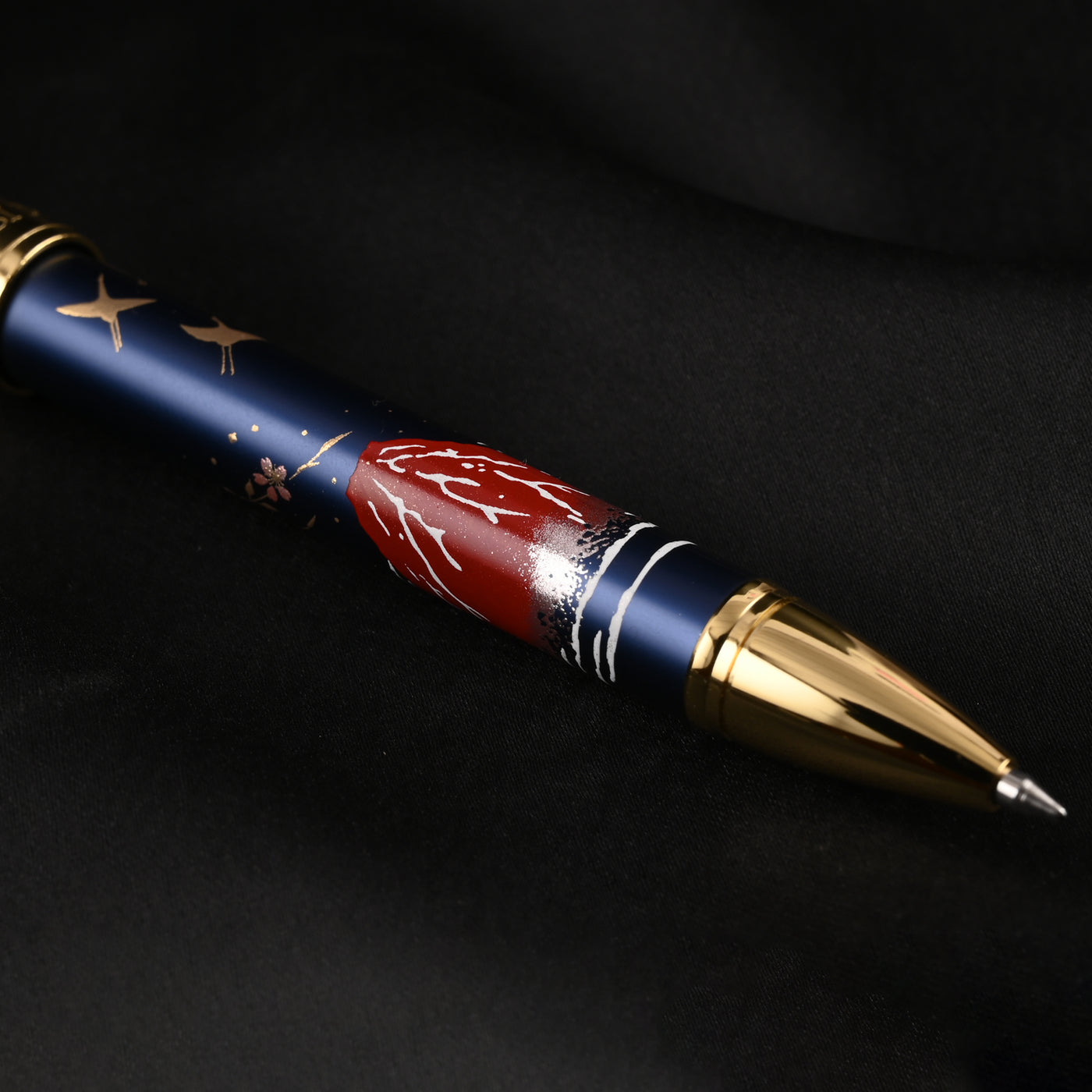 Sailor Yubi Maki-e Fuji Multifunction Pen - Blue GT 8