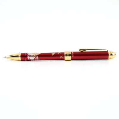 Sailor Yubi Maki-e Fuji Multifunction Pen - Red GT 6
