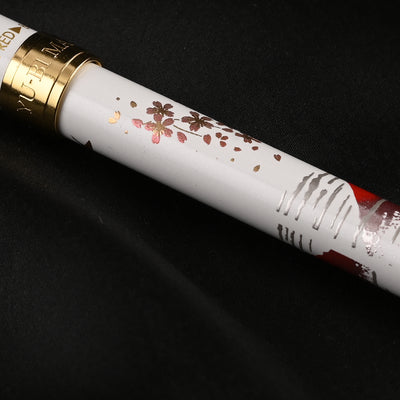 Sailor Yubi Maki-e Fuji Multifunction Pen - White GT 11