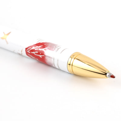 Sailor Yubi Maki-e Fuji Multifunction Pen - White GT 5