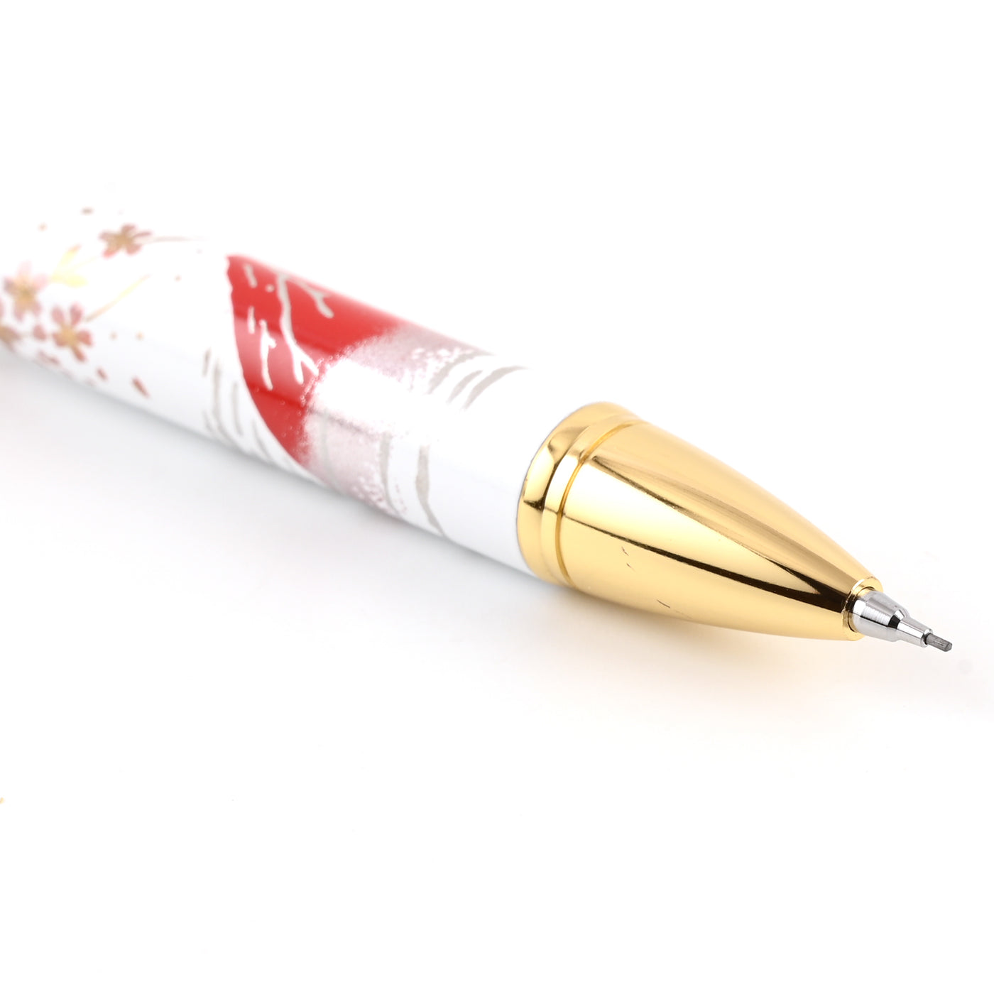 Sailor Yubi Maki-e Fuji Multifunction Pen - White GT 6