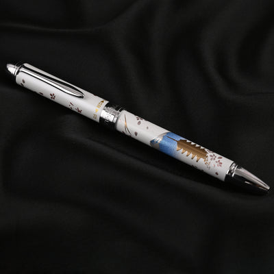 Sailor Yubi Maki-e Fuji Spring Multifunction Pen - White CT 11