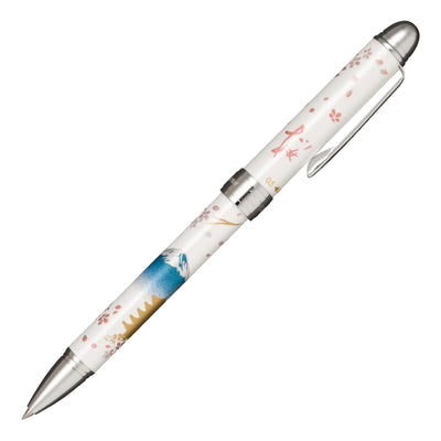 Sailor Yubi Maki-e Fuji Spring Multifunction Pen - White CT