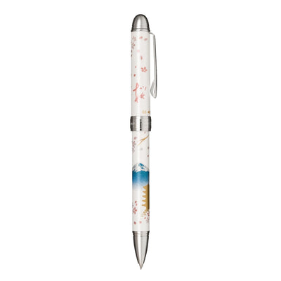 Sailor Yubi Maki-e Fuji Spring Multifunction Pen - White CT
