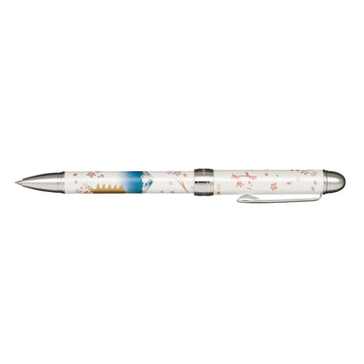 Sailor Yubi Maki-e Fuji Spring Multifunction Pen - White CT