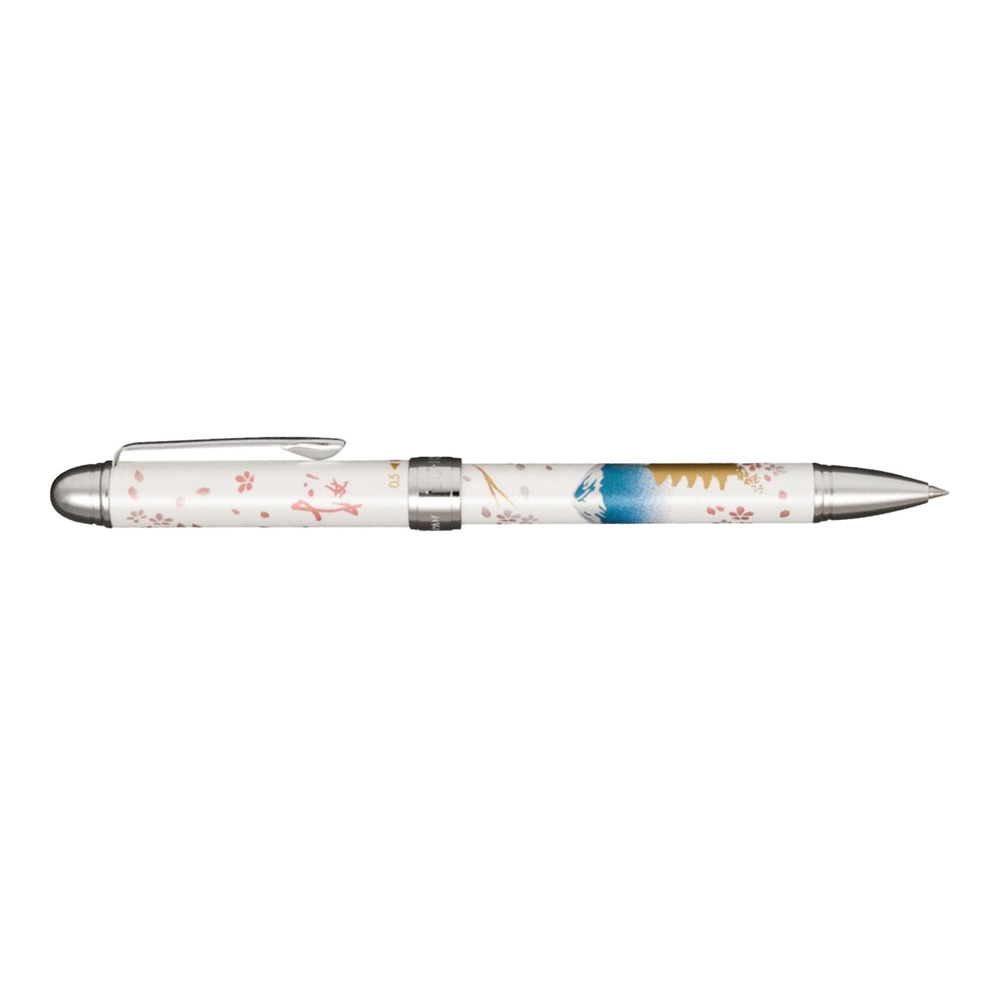 Sailor Yubi Maki-e Fuji Spring Multifunction Pen - White CT
