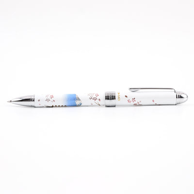 Sailor Yubi Maki-e Fuji Spring Multifunction Pen - White CT 6
