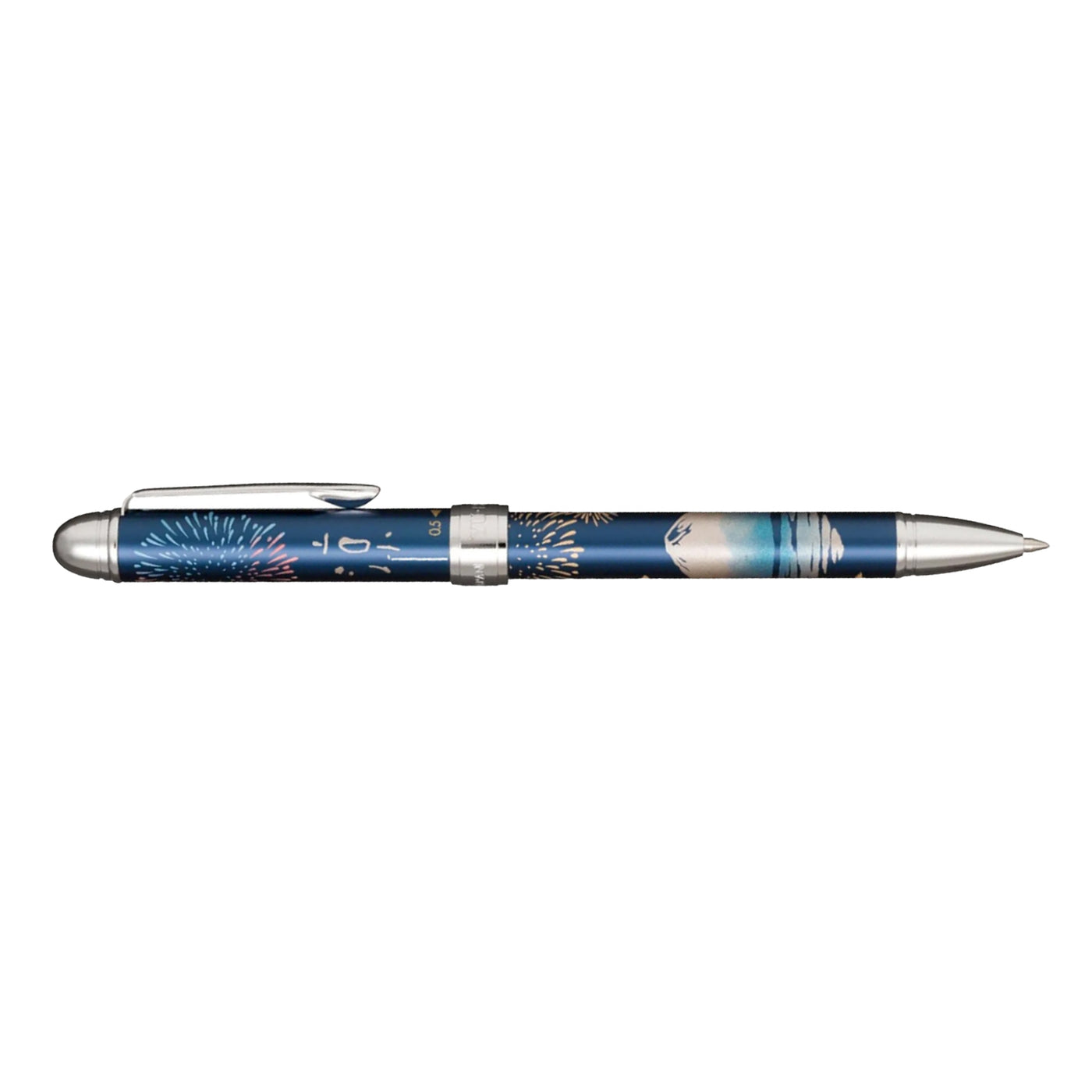 Sailor Yubi Maki-e Fuji Summer Multifunction Pen - Blue CT