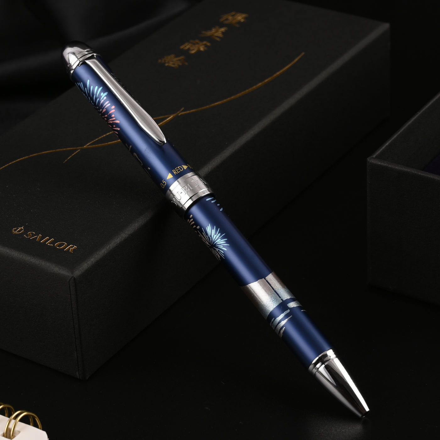 Sailor Yubi Maki-e Fuji Summer Multifunction Pen - Blue CT 7