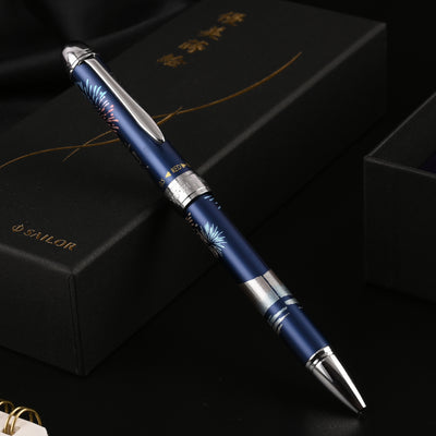 Sailor Yubi Maki-e Fuji Summer Multifunction Pen - Blue CT 7