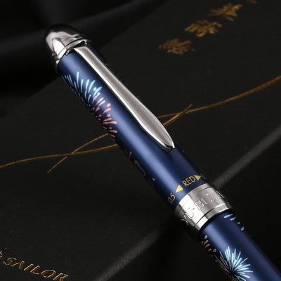 Sailor Yubi Maki-e Fuji Summer Multifunction Pen - Blue CT 9