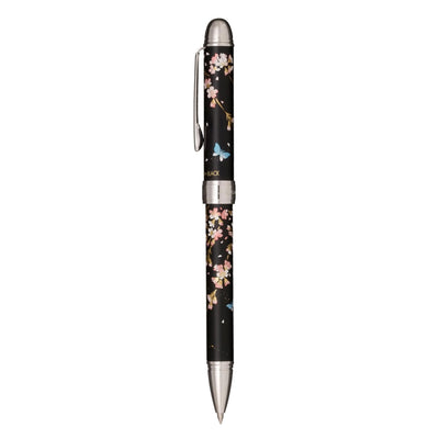 Sailor Yubi Maki-e Shidarezakura Black Weeping Cherry Multifunction Pen
