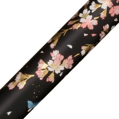 Sailor Yubi Maki-e Shidarezakura Black Weeping Cherry Multifunction Pen
