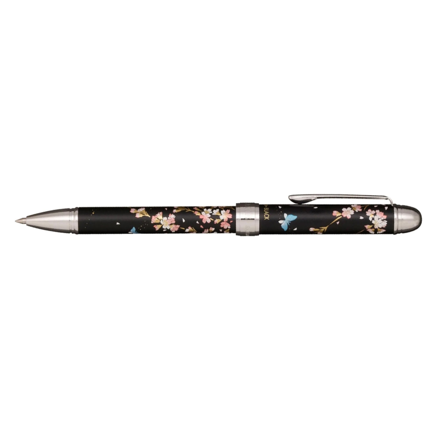 Sailor Yubi Maki-e Shidarezakura Black Weeping Cherry Multifunction Pen