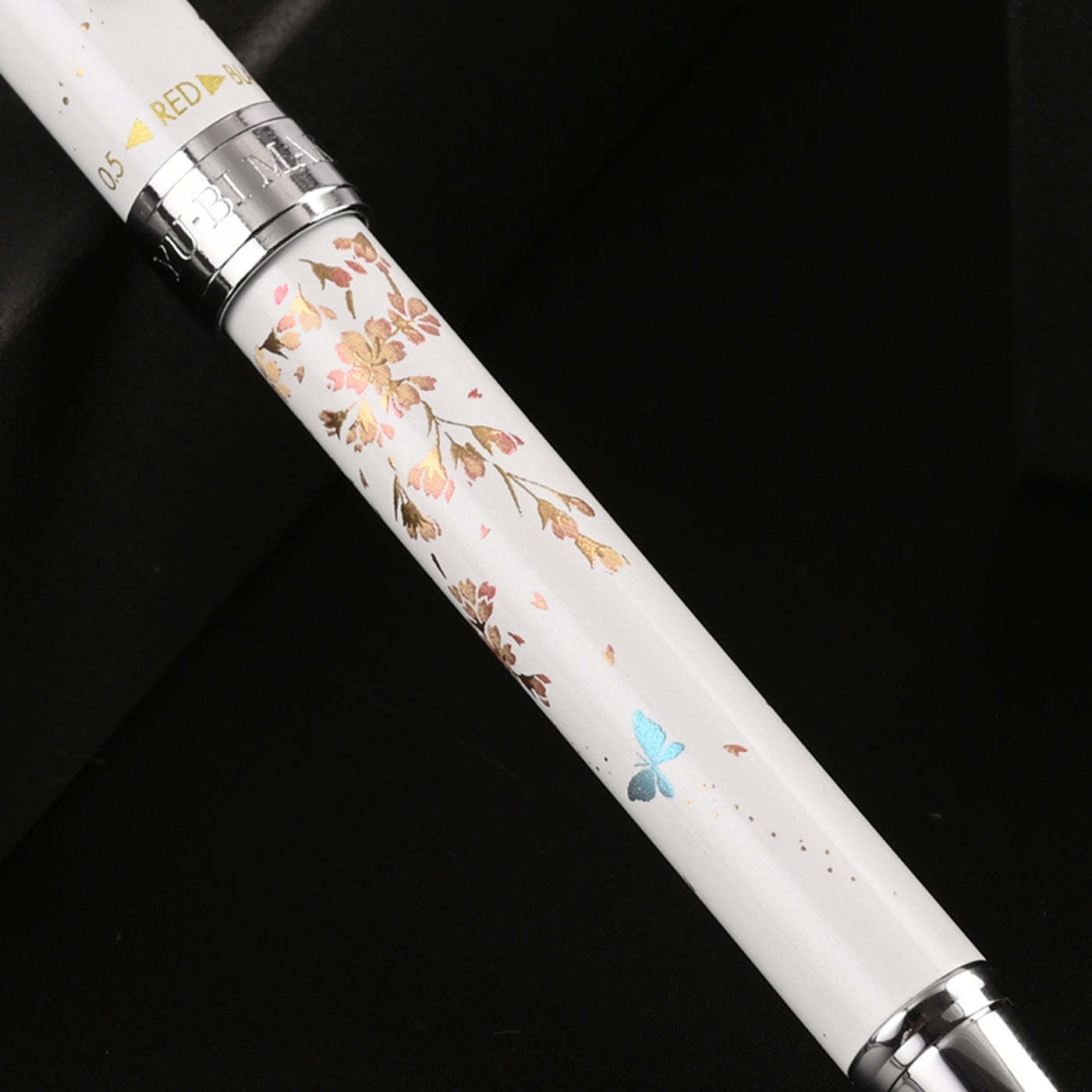 Sailor Yubi Maki-e Shidarezakura White Weeping Cherry Multifunction Pen 11