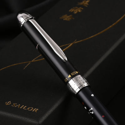 Sailor Yubi Maki-e Tsuru Crane Multifunction Pen - Black CT 10