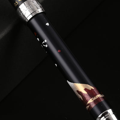 Sailor Yubi Maki-e Tsuru Crane Multifunction Pen - Black CT 11