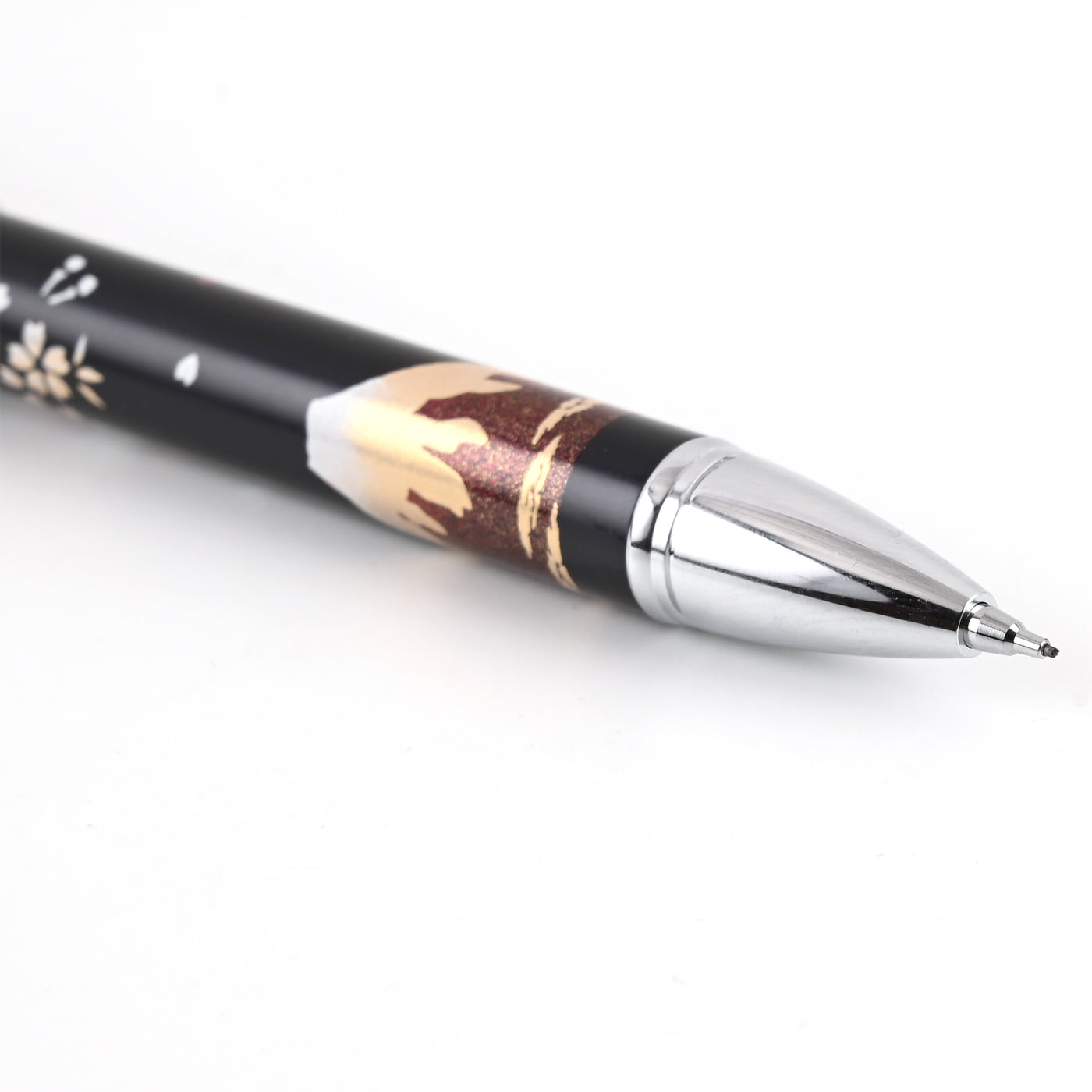 Sailor Yubi Maki-e Tsuru Crane Multifunction Pen - Black CT 5