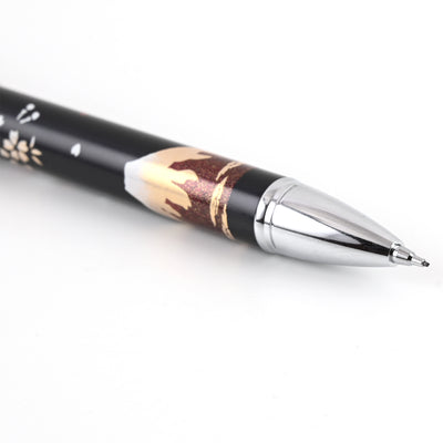 Sailor Yubi Maki-e Tsuru Crane Multifunction Pen - Black CT 5