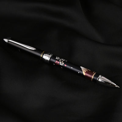 Sailor Yubi Maki-e Tsuru Crane Multifunction Pen - Black CT 7