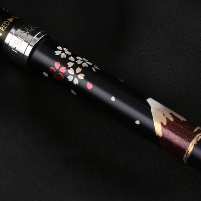 Sailor Yubi Maki-e Tsuru Crane Multifunction Pen - Black CT 8