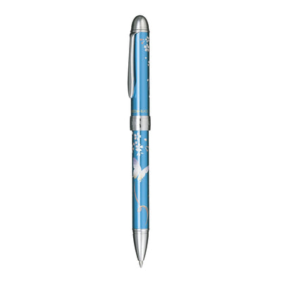 Sailor Yubi Maki-e Usagi Butterfly Multifunction Pen - Metallic Blue CT