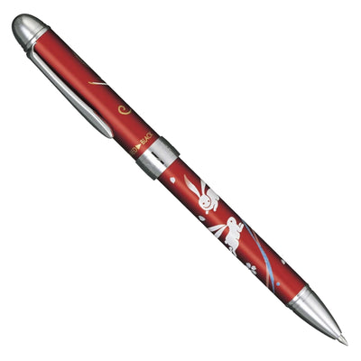 Sailor Yubi Maki-e Usagi Rabbit Multifunction Pen - Red CT