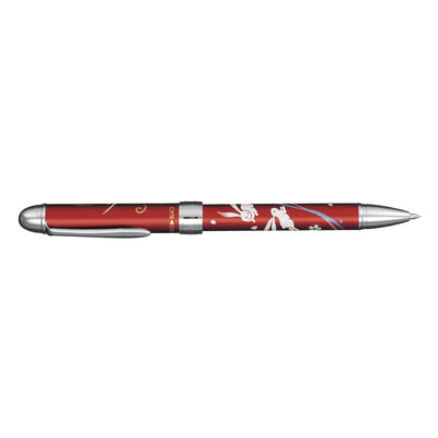 Sailor Yubi Maki-e Usagi Rabbit Multifunction Pen - Red CT