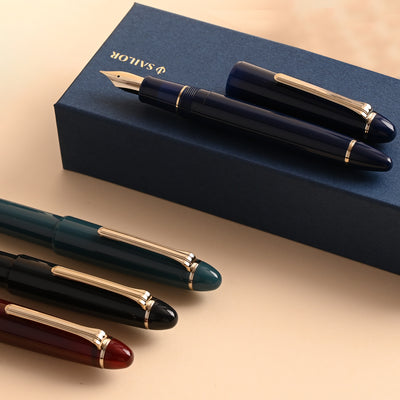 Sailor 1911L Casual Muted Fountain Pen - Black GT 14
