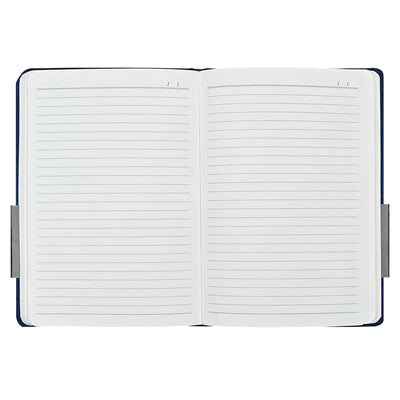 Scholar Croco Blue Notebook - A5 Ruled 3