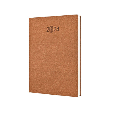 Scholar Eco 2024 A5 Daily Planner – Brown