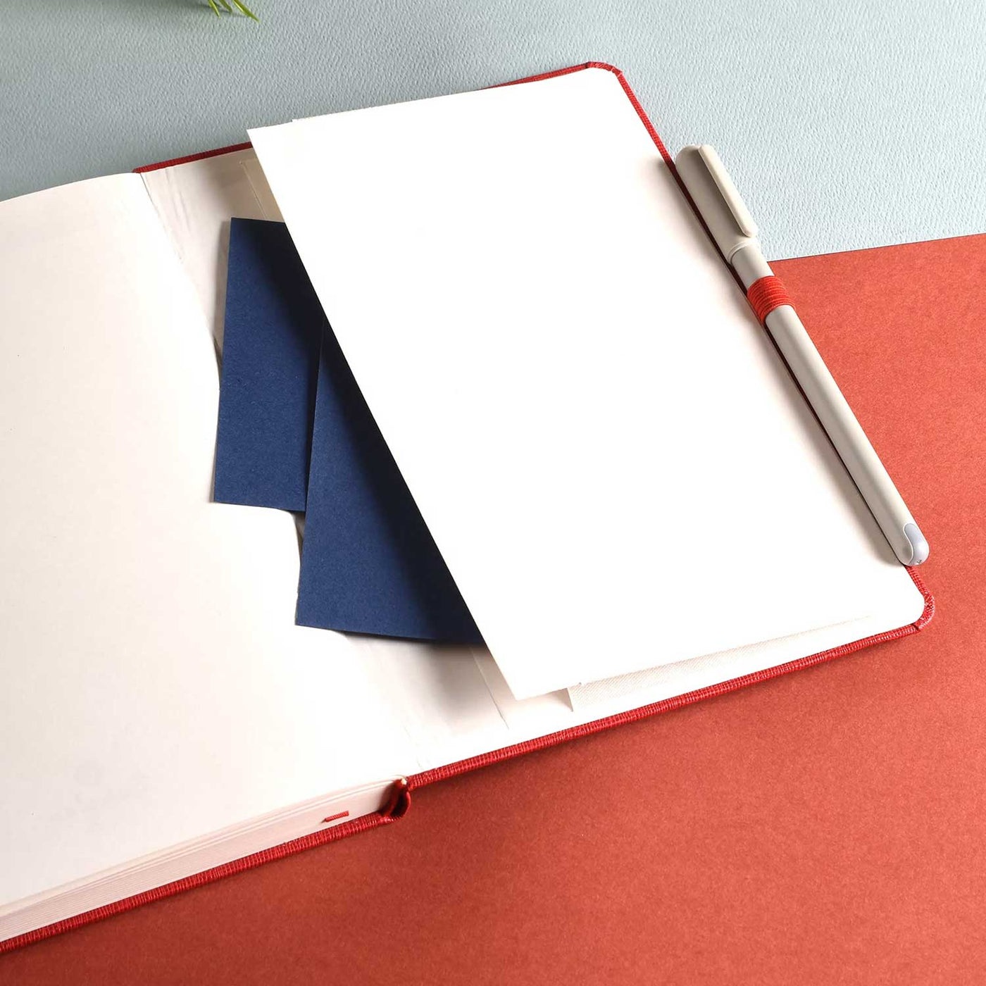 Scholar Essential Red Notebook - A5 Ruled 5