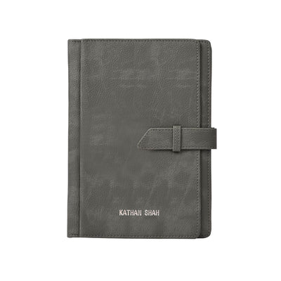 Scholar Folio Grey Notebook - A5 Ruled 3