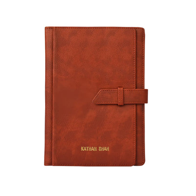 Scholar Folio Maroon Notebook - A5 Ruled 3