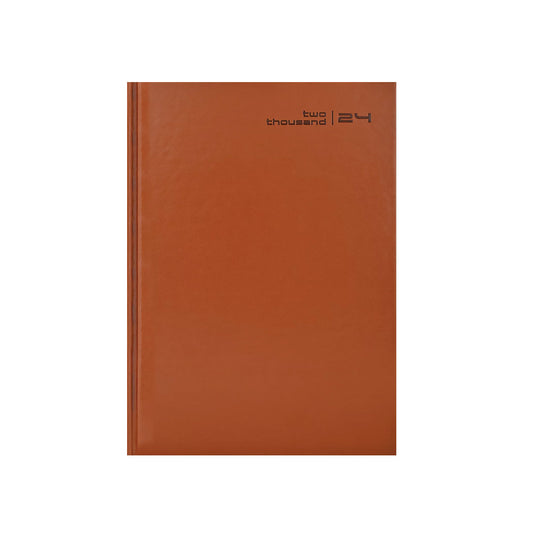 Scholar Jade 2025 A5 Daily Planner – Tan