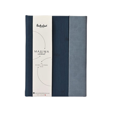 Scholar Maxima Blue Notebook - A5 Ruled 1