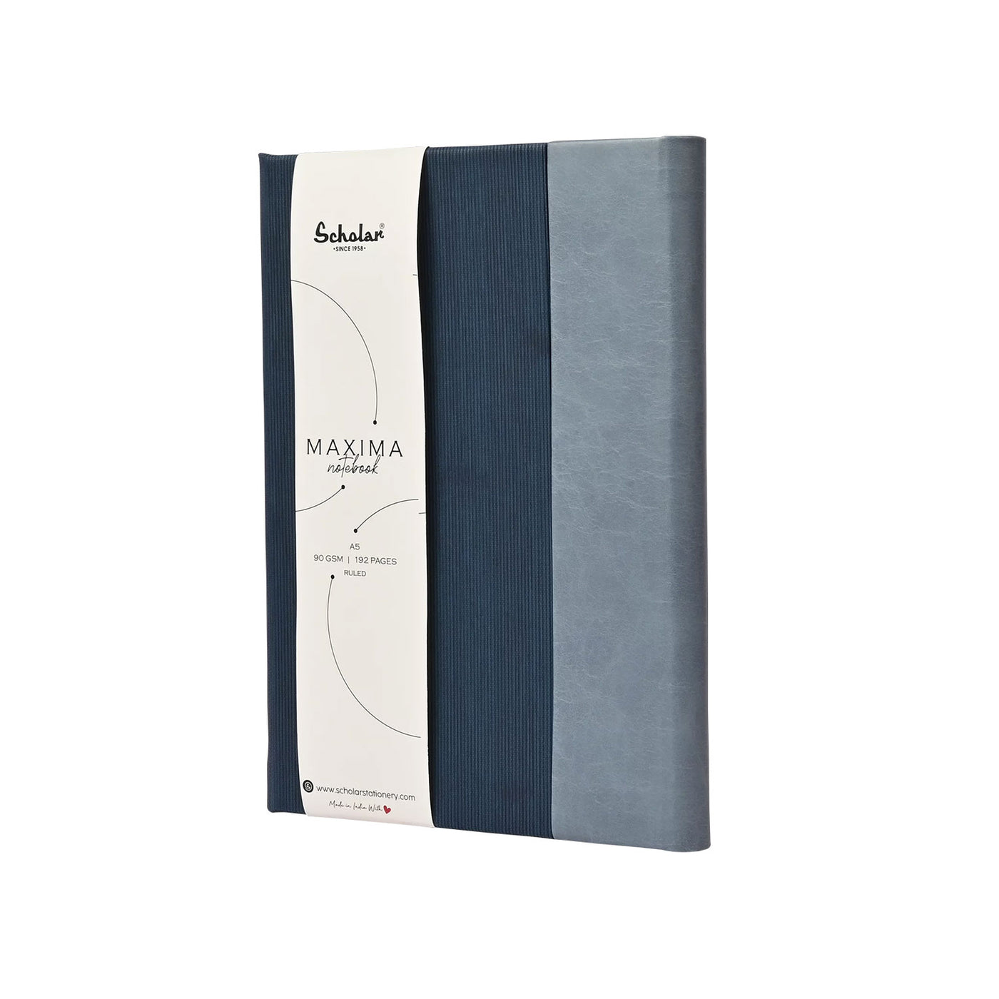 Scholar Maxima Blue Notebook - A5 Ruled 2