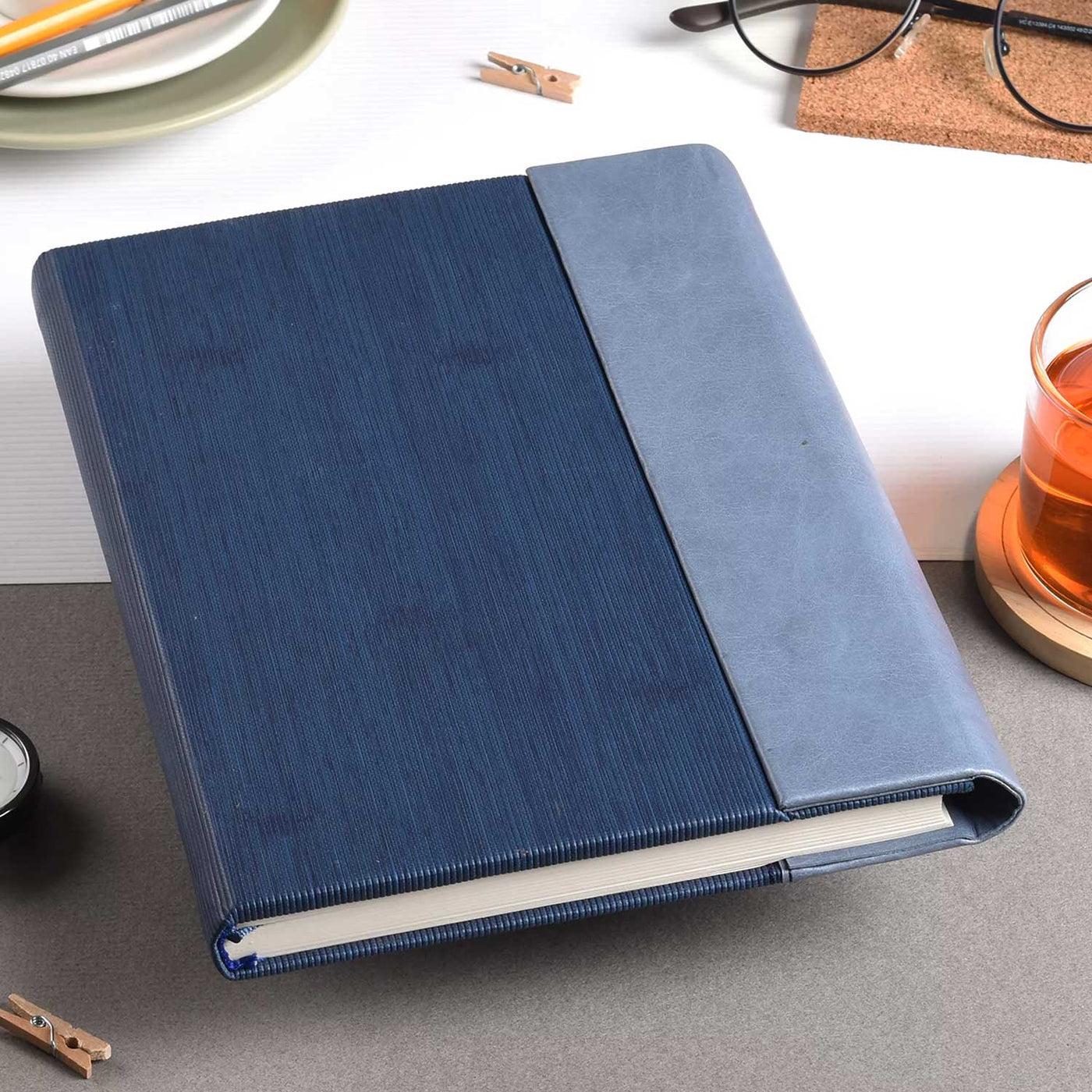 Scholar Maxima Blue Notebook - A5 Ruled 4