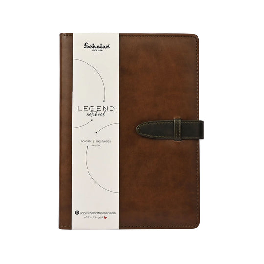 Scholar Legend Coffee Notebook - B5, Ruled