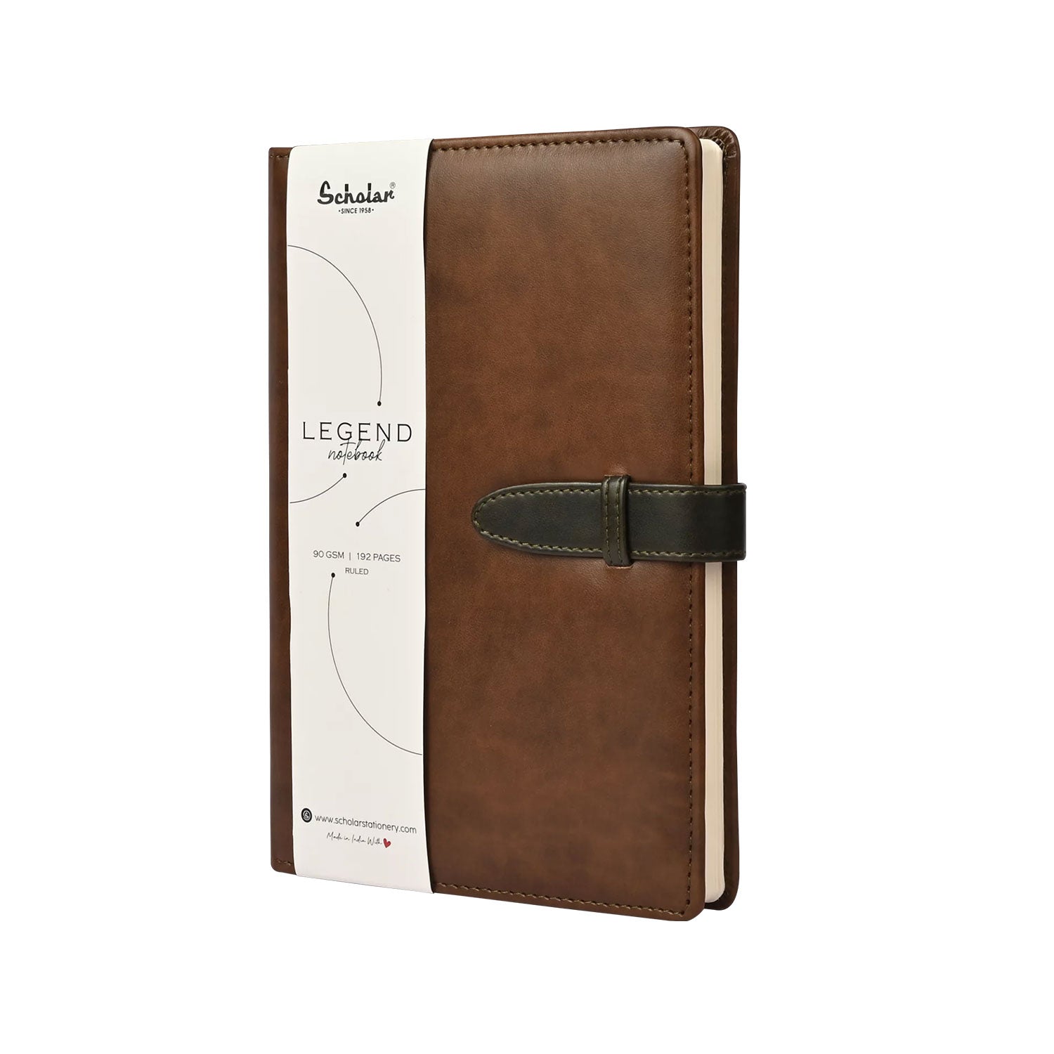 Scholar Legend Coffee Notebook - A6, Ruled – Makoba Private Limited