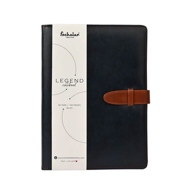 Scholar Legend Midnight Blue Notebook - A6 Ruled 1