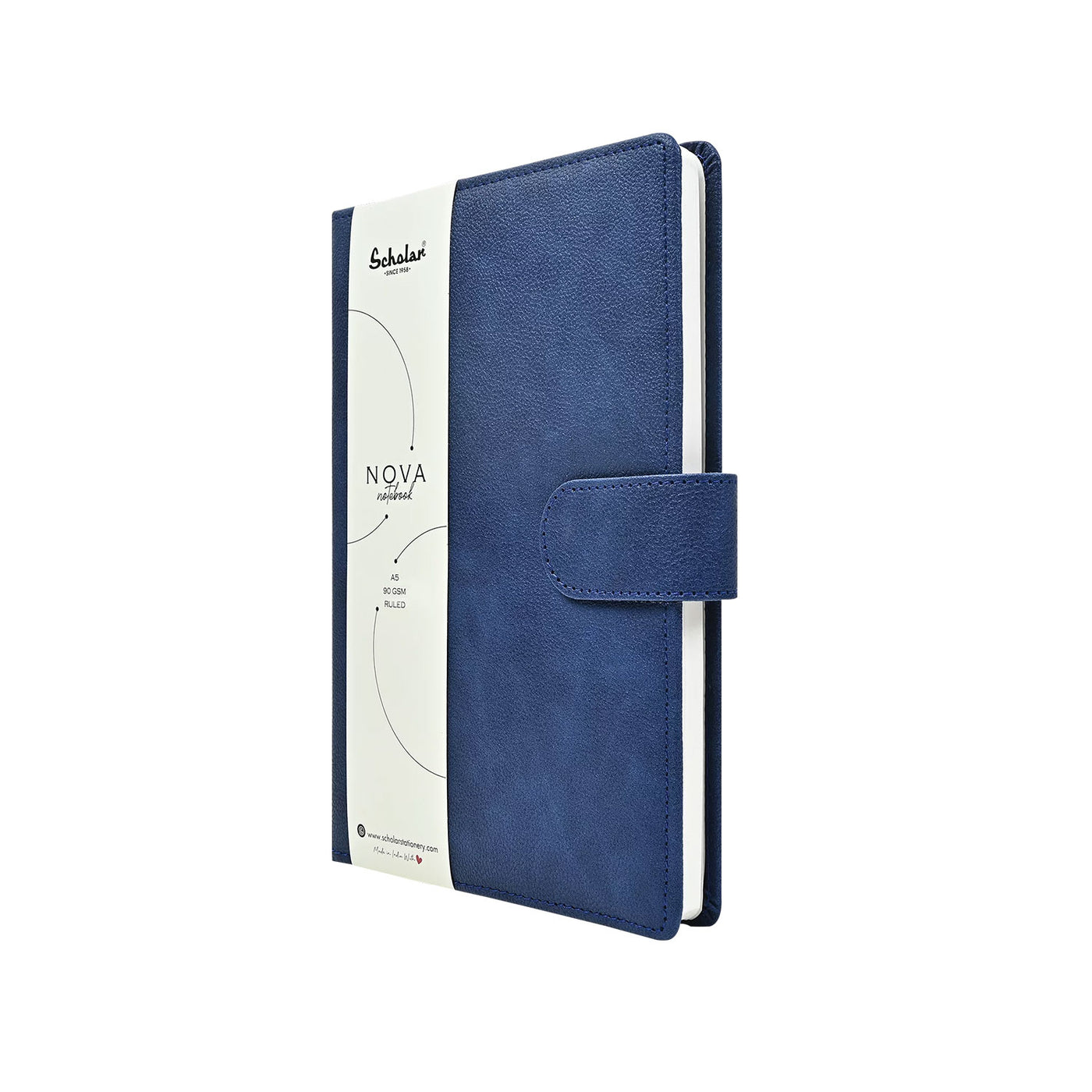 Scholar Nova Blue Notebook - A5 Ruled 2