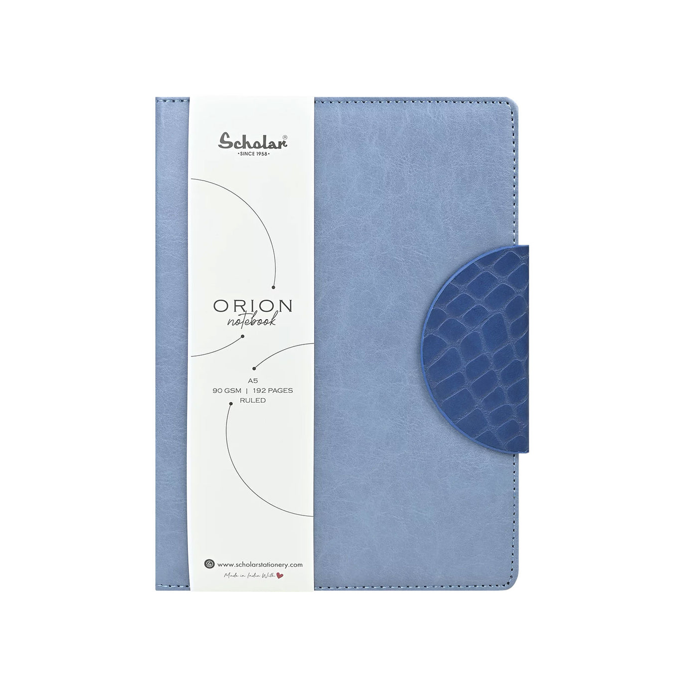 Scholar Orion Blue Notebook - A5 Ruled 1