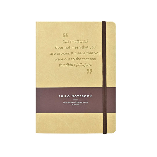 Scholar Philo Sand Notebook - A5, Ruled