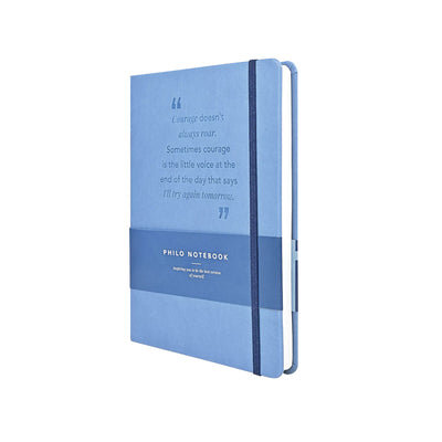 Scholar Philo Tropical Blue Notebook - A5 Ruled 2